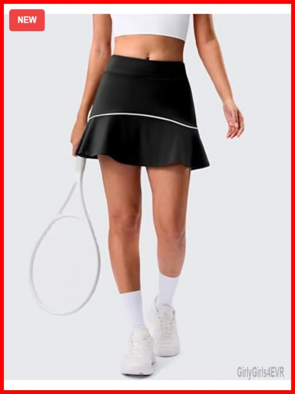 Pleated Ruffle Tennis Skort 14